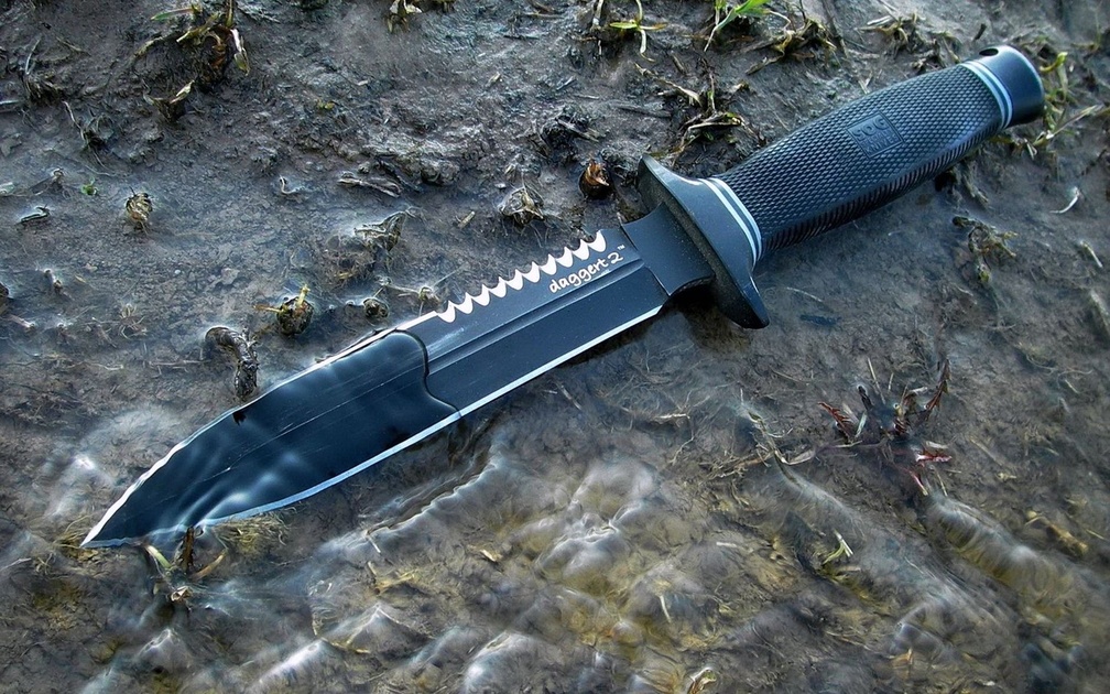 my trusted combat knife