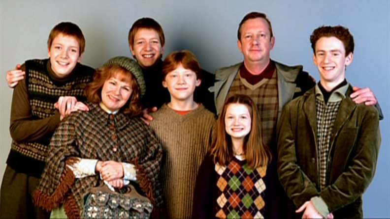 Weasley Family studio shot