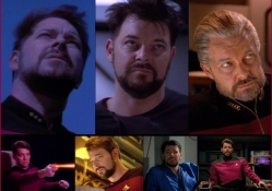 Jonathan Frakes as CDR William T. Riker from Star Trek: The Next Generation