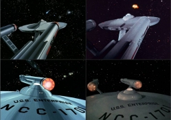 Animated and Live Action Enterprise Comparisons