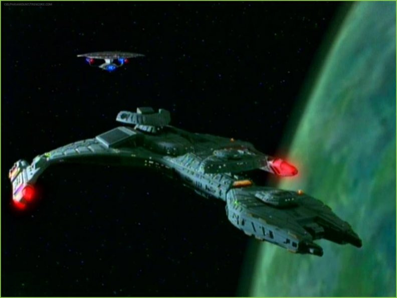 Klingon Vorcha Warship