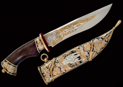 beautiful ceremonial dagger