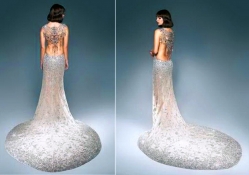 Crystal Christmas dress