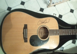 My Charlie Daniels Autographed Guitar