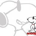 the dog snoopy