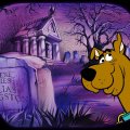 Scooby Doo in the graveyard