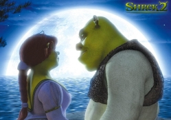 Shrek And Fiona In Love