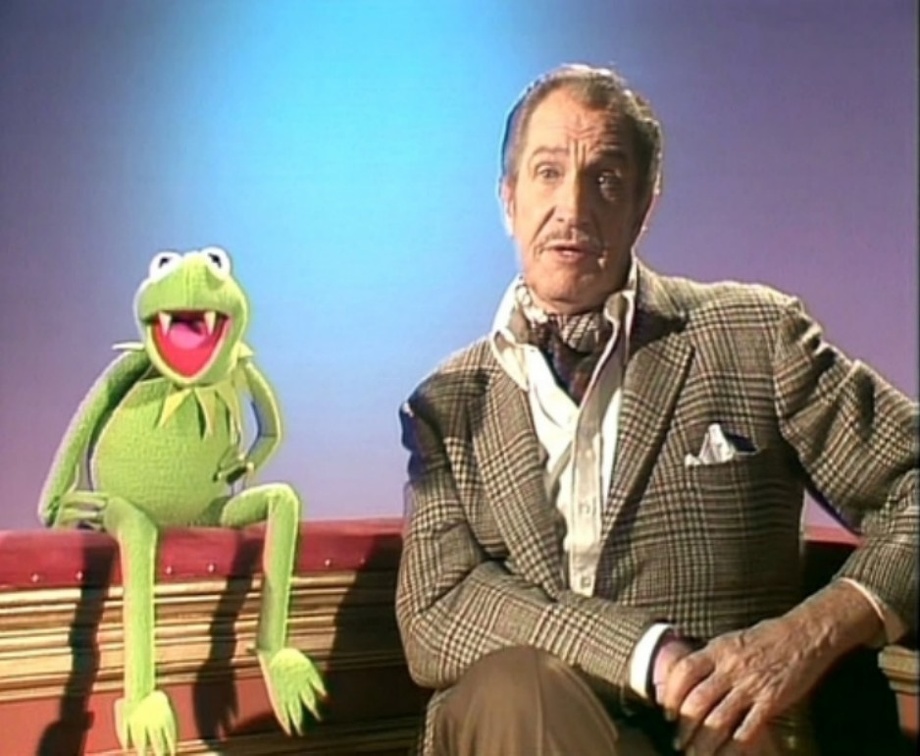 Kermit with Vincent Price