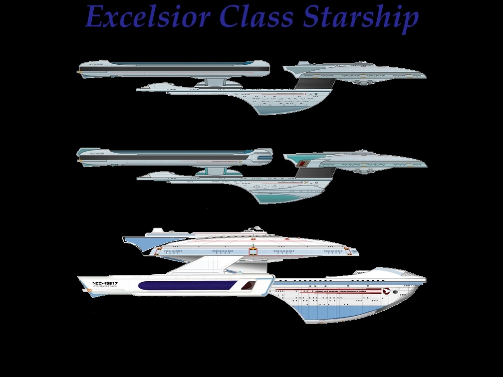 Star Trek _ Excelsior Class Starships