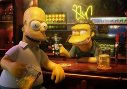 simpson and friend