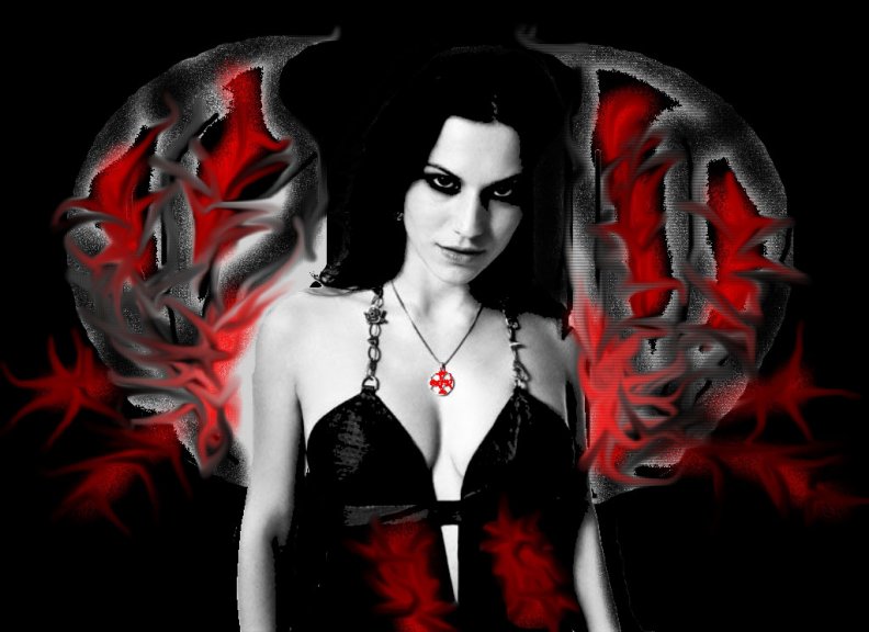 Lacuna Coil Red Wings