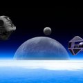 Vader Tie Fighter Over Hoth