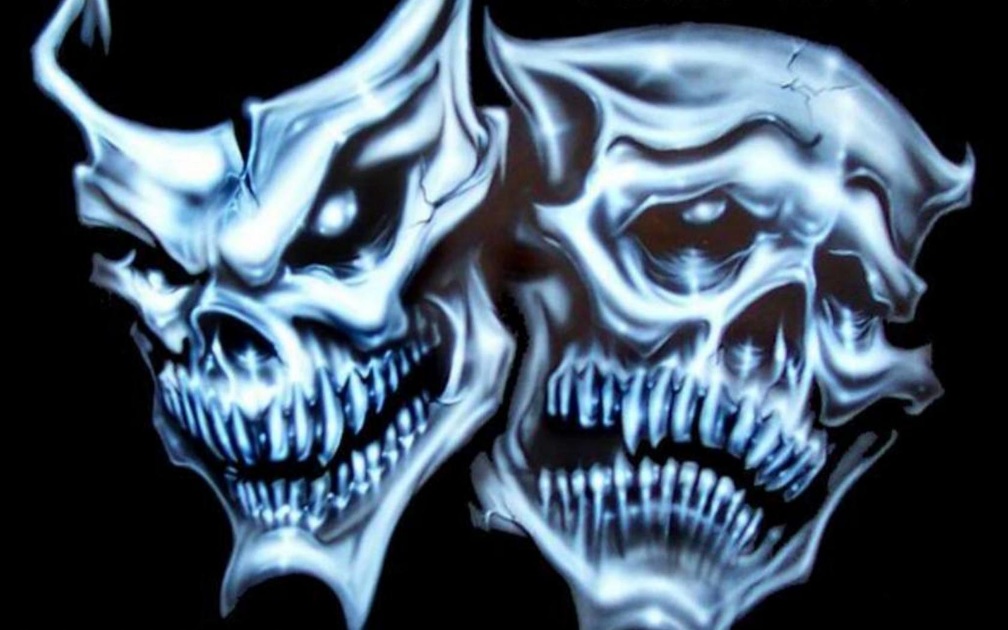 Sinister Theatrical Masks