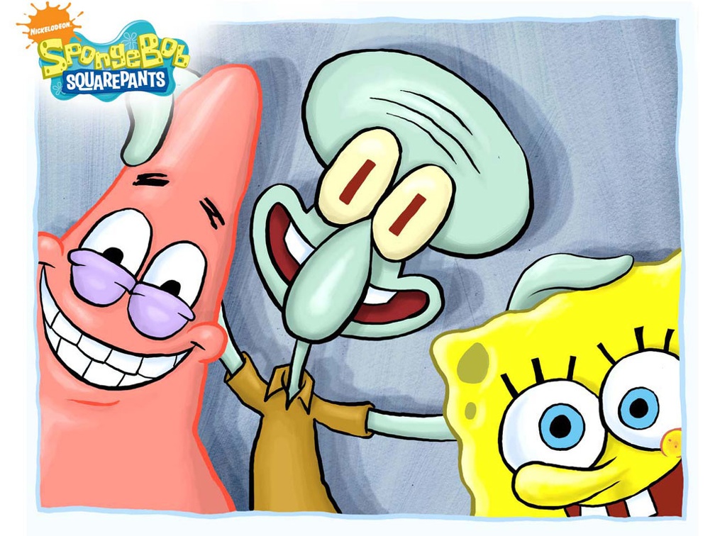 Spongebob and friends