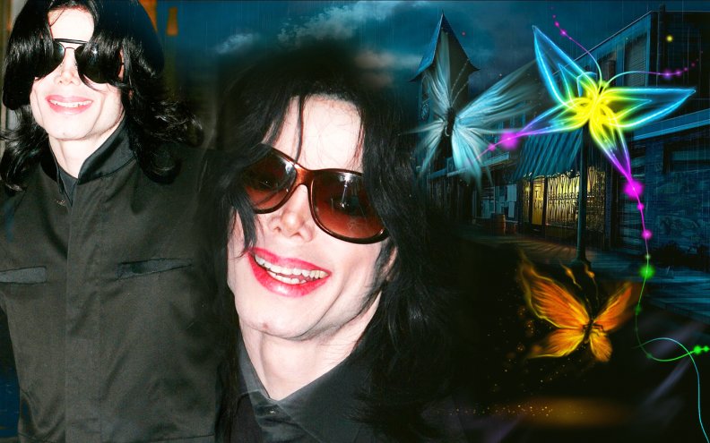 Michael Jackson double take