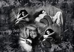 Evanescence Grey Collage