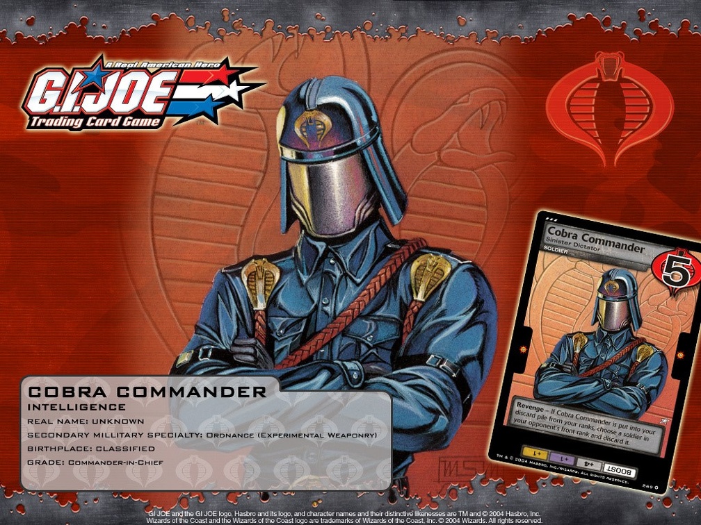 G.I. Joe _ Cobra Commander Wallpaper