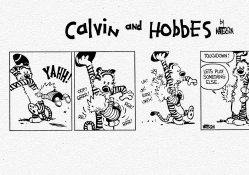 Calvin and Hobbes Football 1