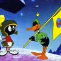 Daffy Duck and Marvin Martian