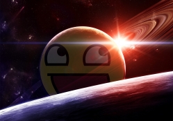 Awesome Smiley Planet