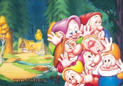 Snow Whiteand the Seven Dwarfs  Wallpaper