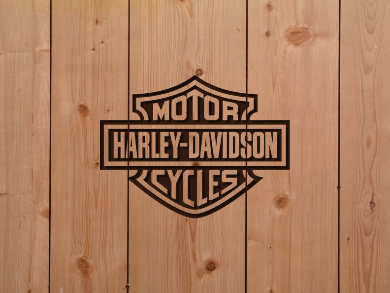 Harley_Davidson Wood Work