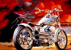 Harley Davidson motocycles