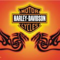 Harley_Davidson dragon orange