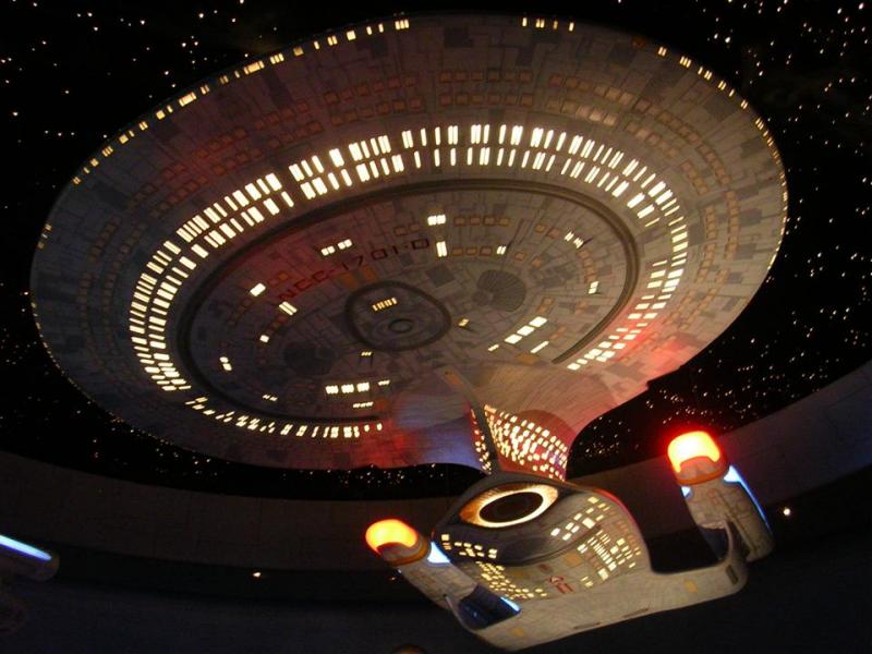Enterprise_D  at The Star Trek Experience Las Vegas