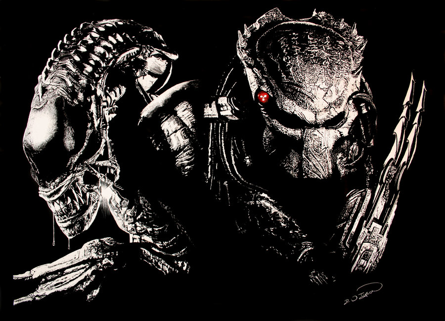 Alien and predator