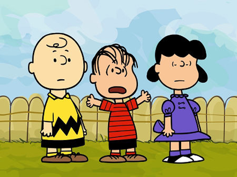 charlie brown, lucy and linus