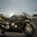 BMW S1000RR and Helicopter