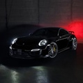 Porsche 911 Turbo Black Car