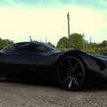Bugatti Aerolithe Concept Dark Black
