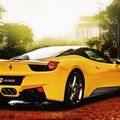 Super Yellow Ferrari