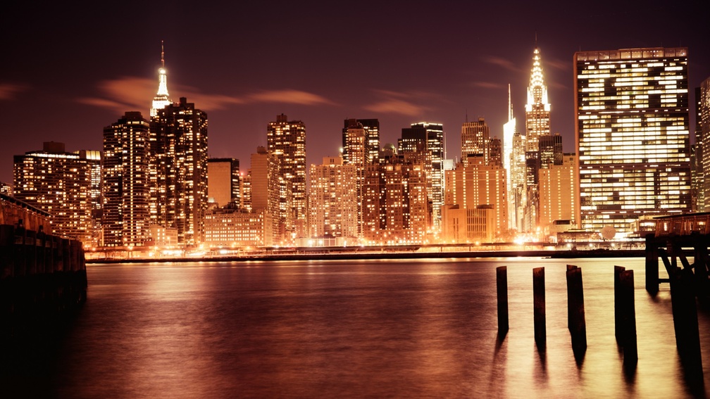 New York Manhattan City of Lights