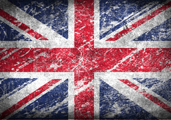 Texture of England Flag