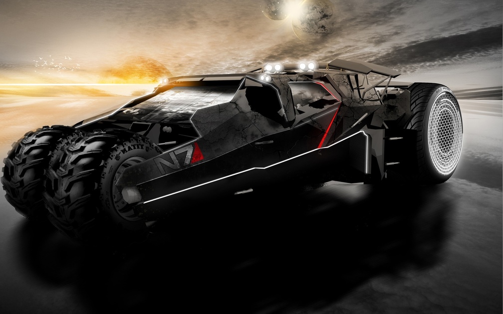 N7 Mass Effect 2 Game Car
