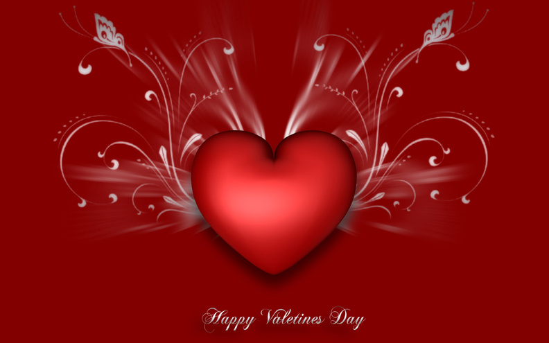 Valentine Heart Desktop Background