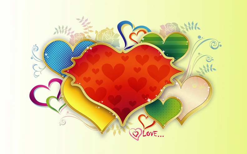 Loving Heart Valentine Desktop Backgrounds