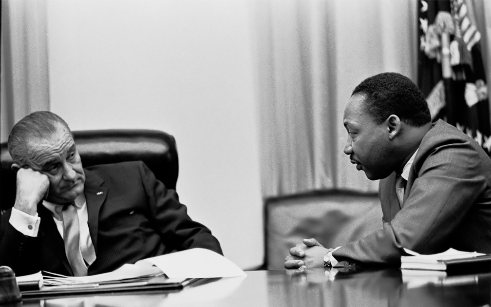 Martin Luther King, Jr. And Lyndon Johnson
