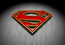 3D Superman Logo