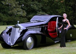 Classic Car/Classy Lady