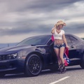 Cowgirl and Her Camaro