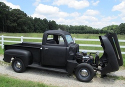 1951 Ford Pickup, With A Forward Tilt Hood