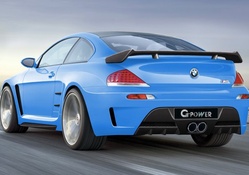 BMW M6 BLUE COLOUR