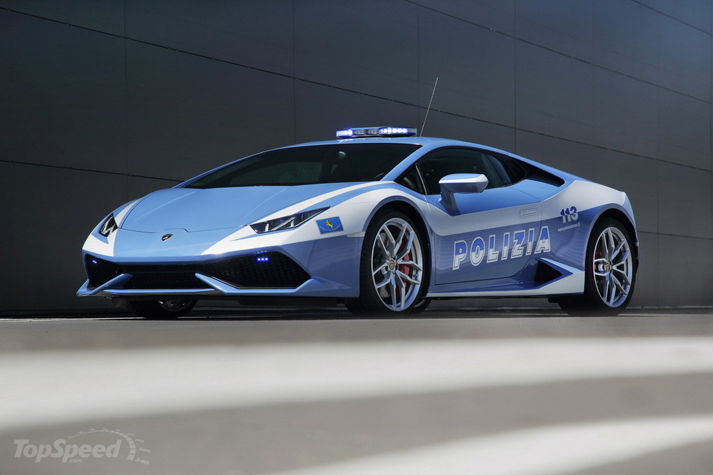 2015 Lamborghini Huracan LP610_4 Polizia