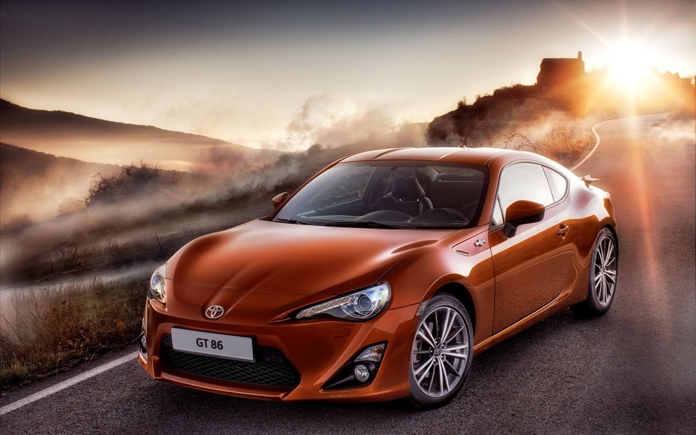 TOYOTA GT 86 RED COLOUR