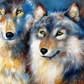 Wolves Art