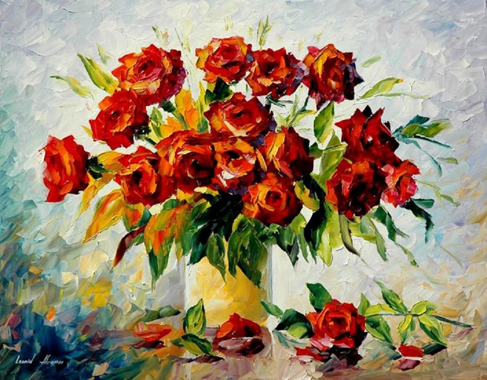 painting flowers